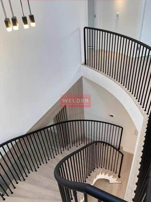 Balustrada Harfa Balustrady nierdzewne Malowane nowoczesne