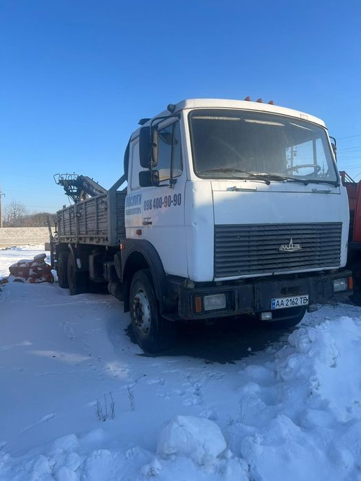 Кран Маніпулятор МАЗ 6303