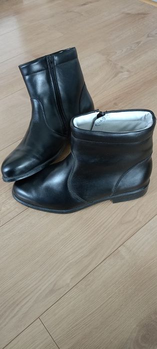 Buty zimowe do munduru wyjściowego, roz.42,dł.wkł.28cm.