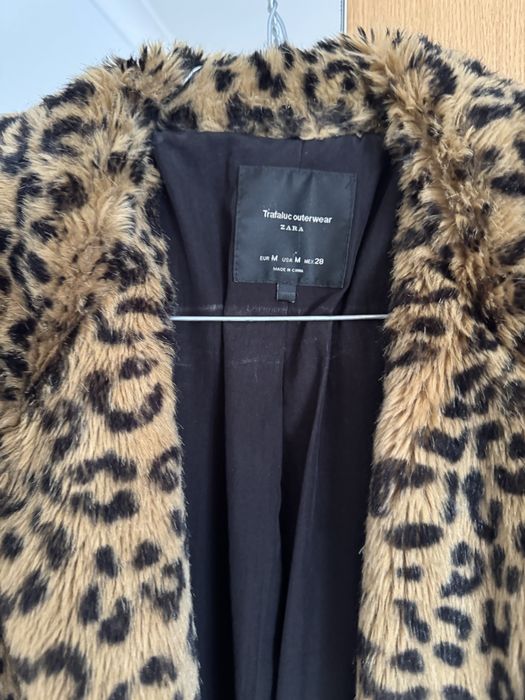Vendo casaco da Zara em pelo sintético