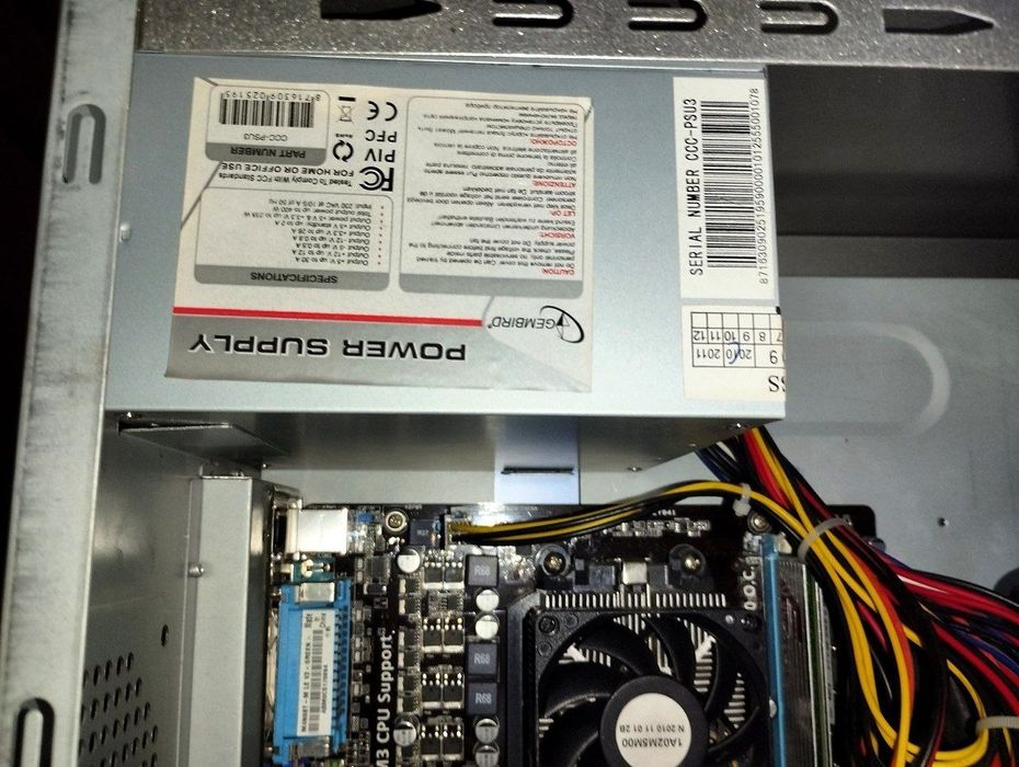 Компьютер AMD Sempron 140 DDR 3gb Asus M4N68T-M LE V2