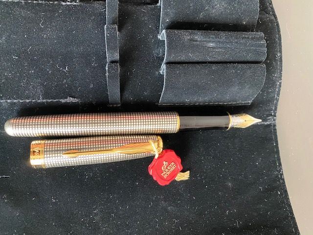 PARKER Caneta de Aparo Sonnet GT F Prateada Cisele