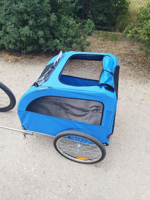 Przyczepka rowerowa dla pieska psa
