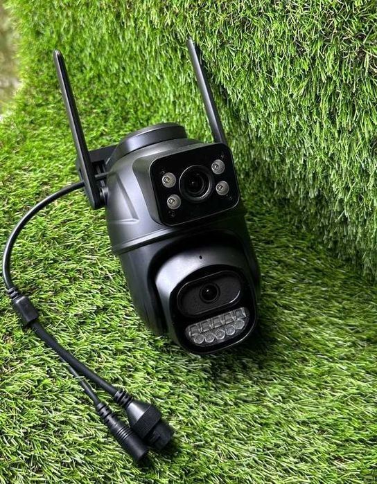 Уличная поворотная вай-фай камера видеонаблюдение iCsee 8мп WiFi A33B