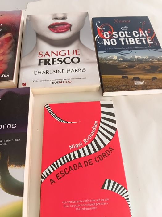 5 livros em estado novo bons autores