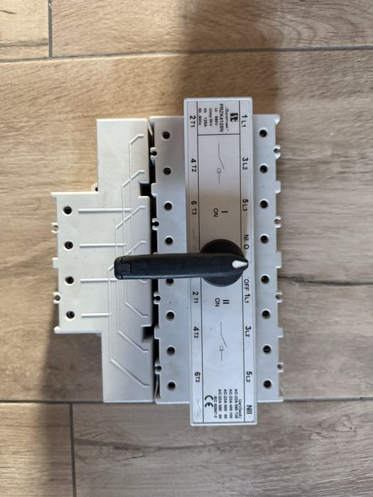 Przełącznik sieć - agregat, PRZK4125N (Spamel / Spomet)