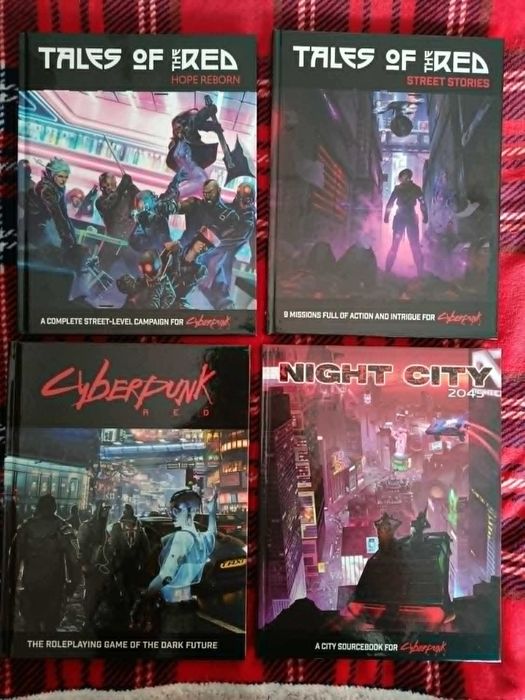 Coleção RPG Cyberpunk (novos/selados)
