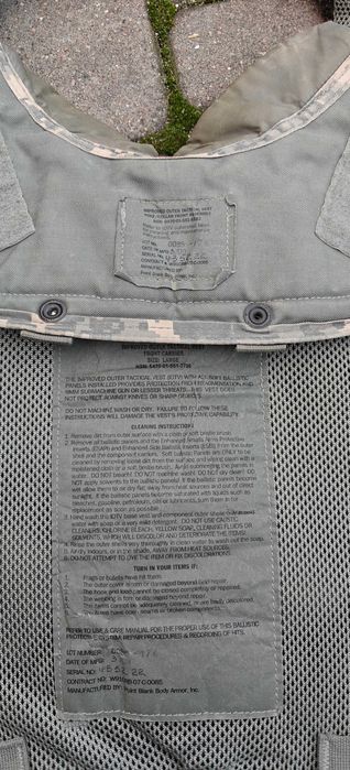 Kamizelka IOTV UCP US ARMY wkłady