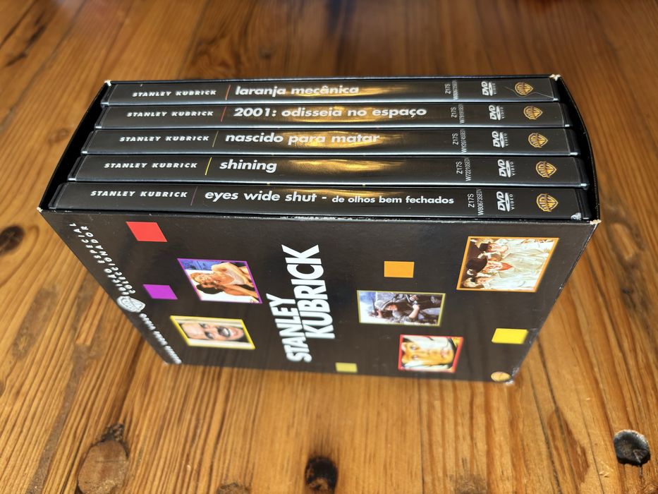 Caixa Dvds Stanley Kubric 5 filmes