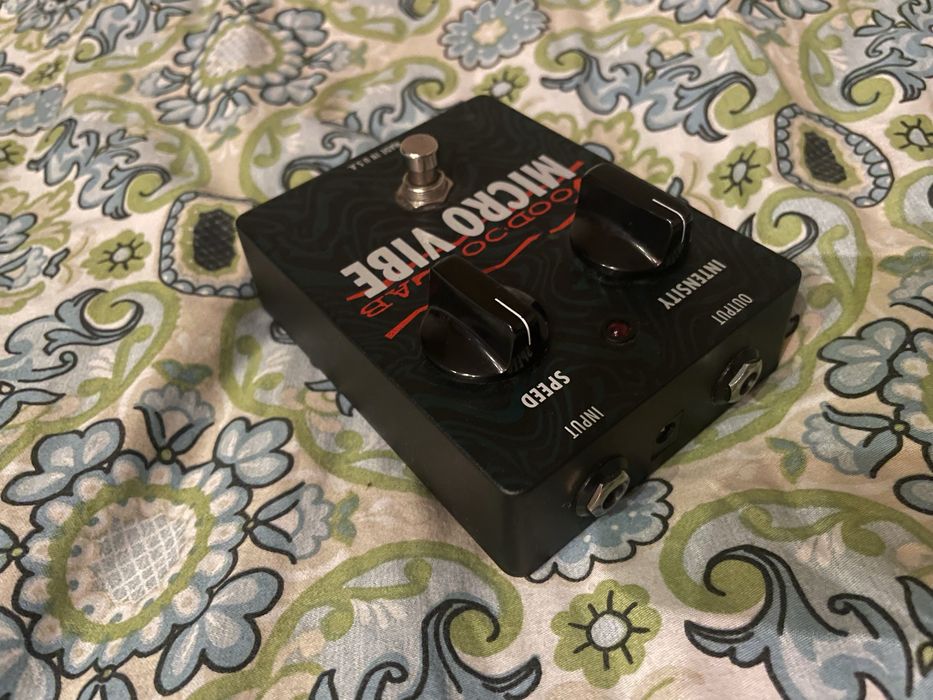 Voodoo Lab Micro Vibe UniVibe Uni-Vibe Uni Vibe Microvibe VooDooLab USA voodo 100% prawdziwy analog efekt gitarowy Hendrix