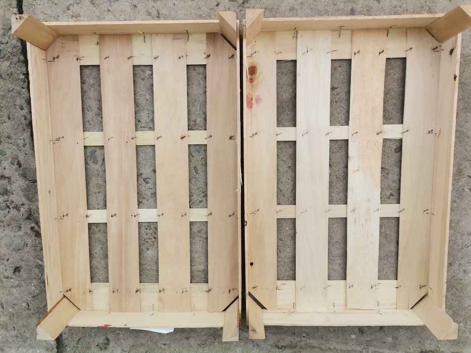 Łuszczki 60cmx40cm/11cm skrzynki np na rzodkiewkę, sałatę,