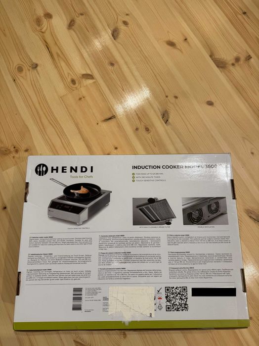 Placa profissional HENDI de indução