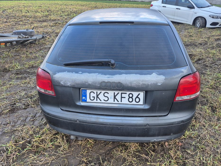 Części audi a3 8p silnik 2.0 tdi BKD skrzynia GYN 6b. Kolor lx7z
