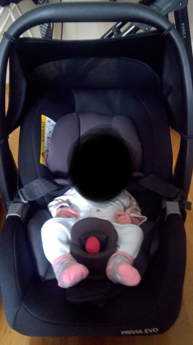 Fotelik RECARO PRIVIA EVO z bazą ISOFIX (0-13kg)