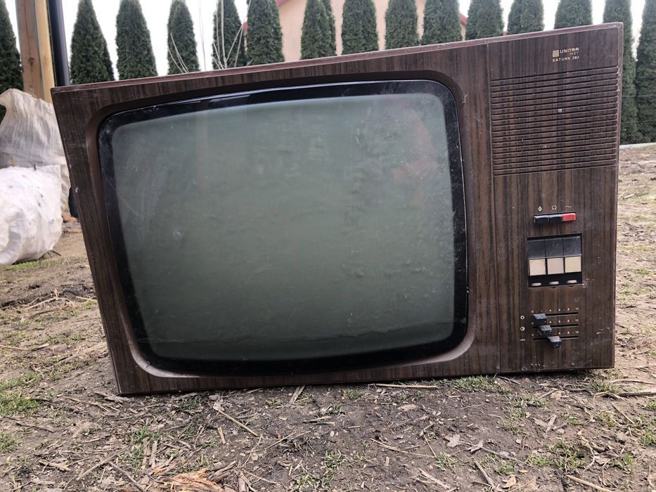 Zabytkowy telewizor