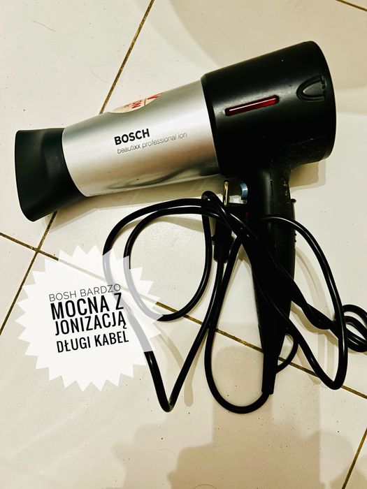 Suszarka do włosów profesjonalna Bosch Professional Ion jonizacja