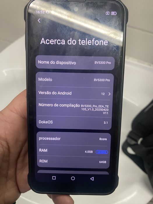 Troco telemovel por maquina de secar roupa