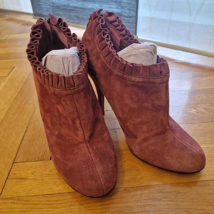 Botki ALDO r.40 w kolorze bordo