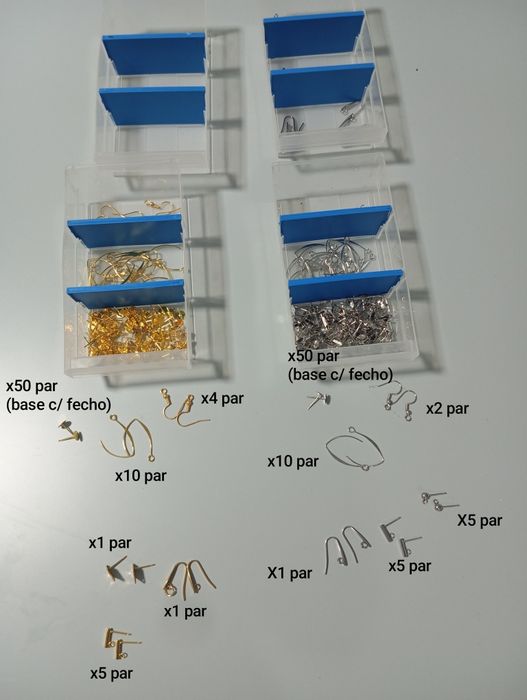 Material para Brincos de Argila Polimérica – Kit de Artesanato DIY