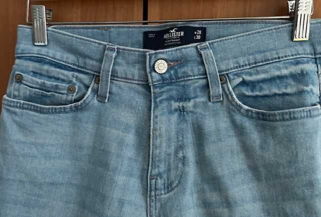 Hollister Spodnie męskie Slim straight epic flex W28 L30 stan bdb