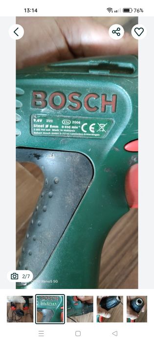 Wkrętarka Akumulatorowa Bosch