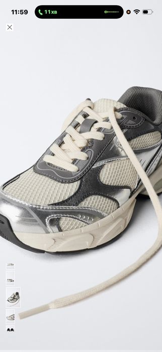 Кросівки фірми  Zara,розмір 33