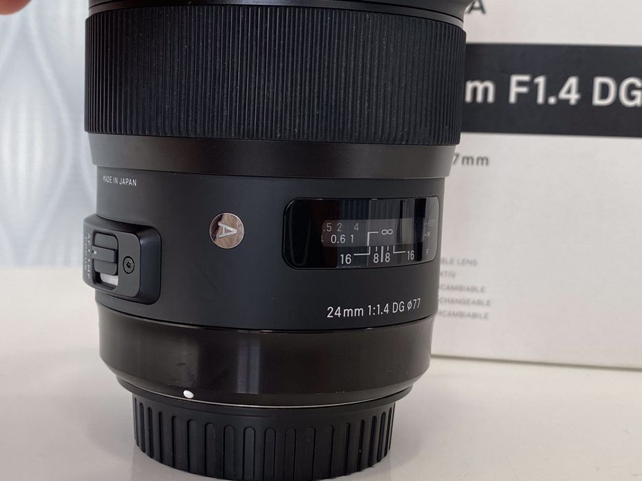 Objetiva Sigma Art 24mm 1.4 - para CANON