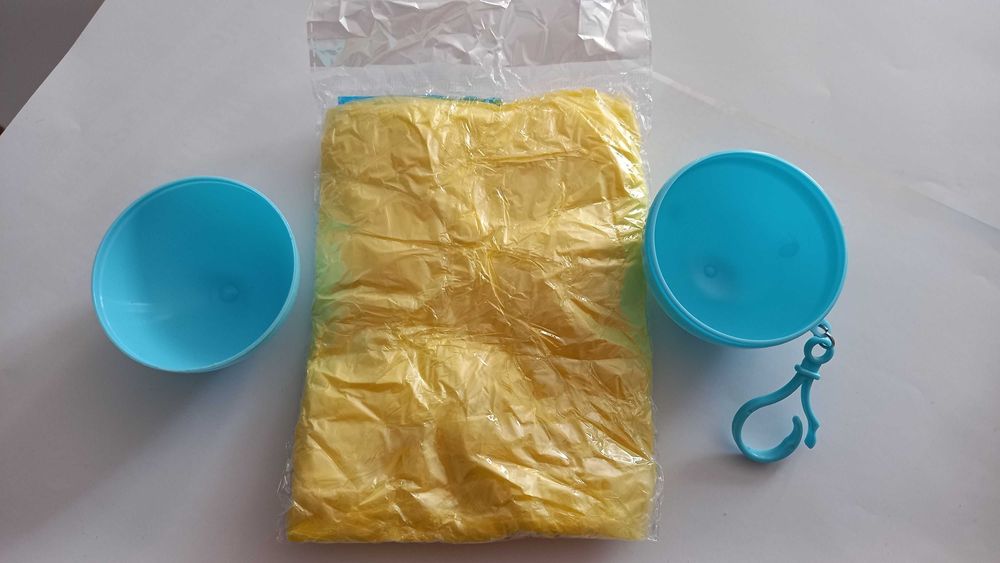 Hu a Cai плащ от дождя ветра влаги в шаре универсальный размер