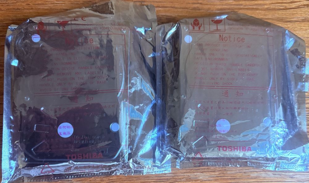 Жорсткі диски hdd 2,5” (для ноутбуків, компʼютерів)