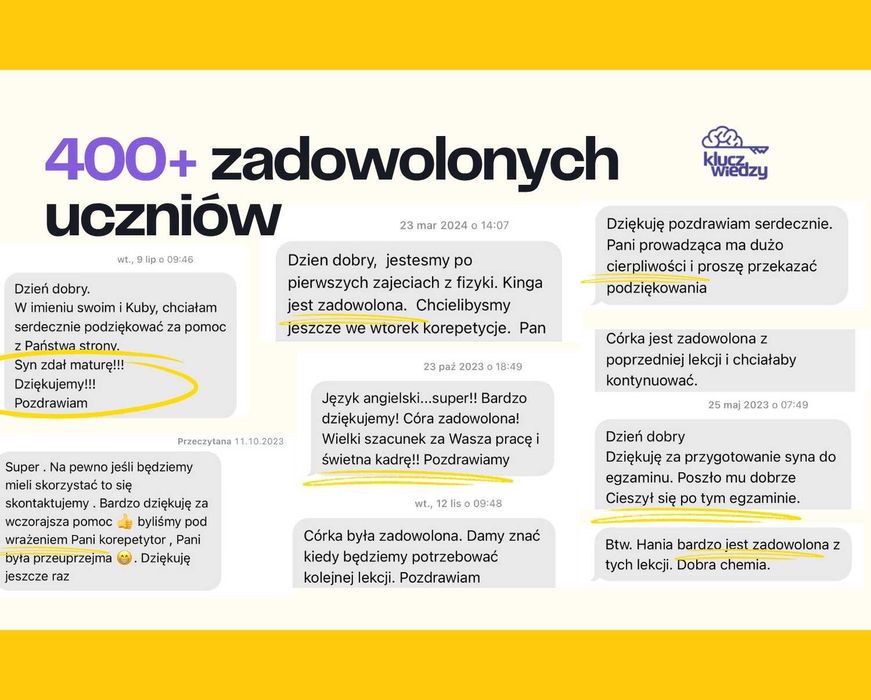 SKUTECZNE KOREPETYCJE | J. polski | Matura | Egzamin ósmoklasisty | Liceum | Szkoła podstawowa