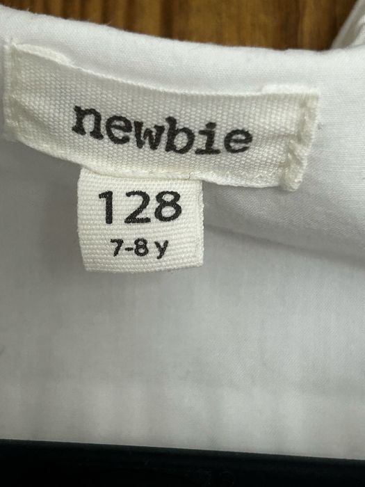 Biala koszula Newbie chlopiec 128