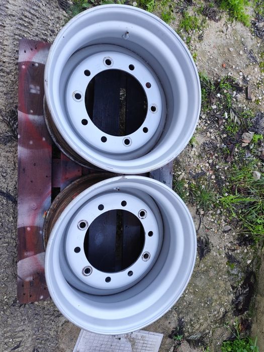 Jantes semi reboque 14.00x22.5 e 13.00x22.5