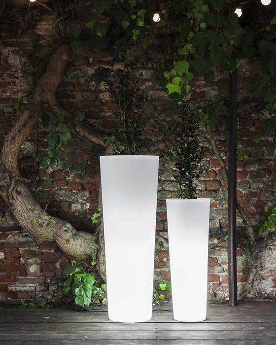 Vaso com iluminação