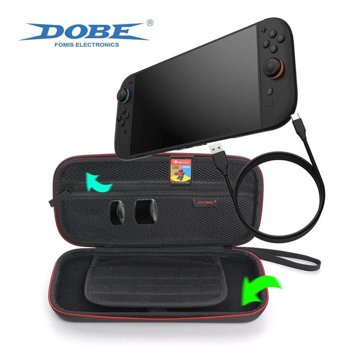 Захисний чохол Nintendo Switch 2. 10 в 1 Набір аксесуарів Dobe Switch