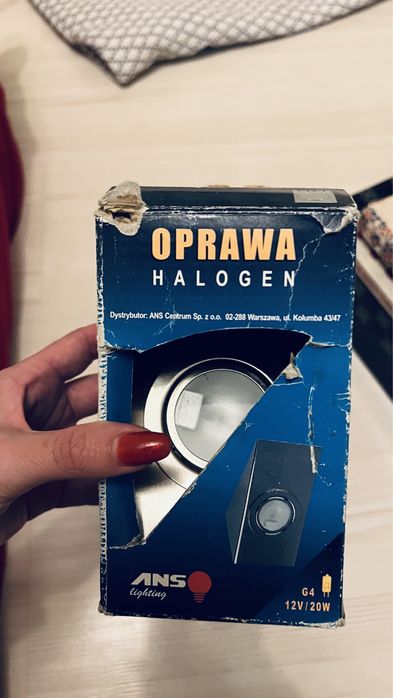 Oprawa na halogen