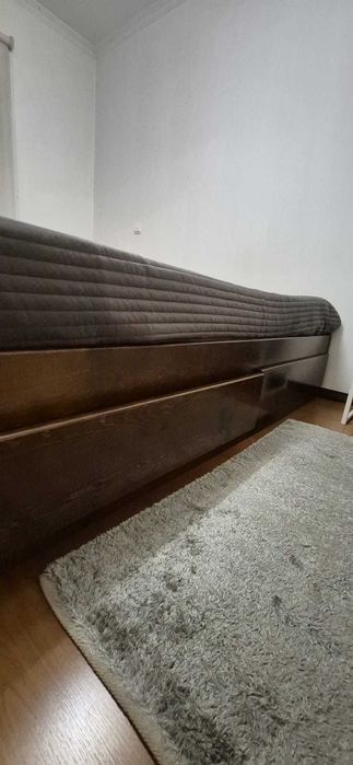 Sommier/Cama de Casal com 4 gavetões