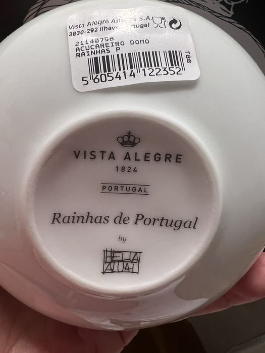 Conjunto chávenas + açucareiro Vista Alegre