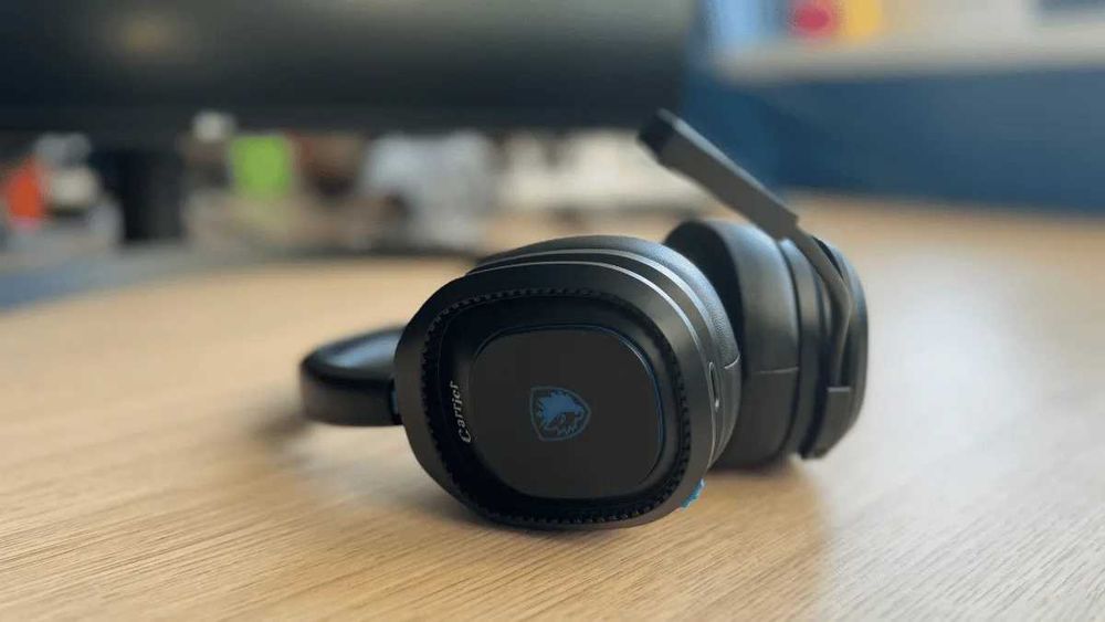 Słuchawki gamingowe bezprzewodowe - Sades Carrier Black - STAN IDEALNY