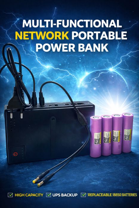 Безперебійник для роутера ДБЖ+акб Litokala 12000mah