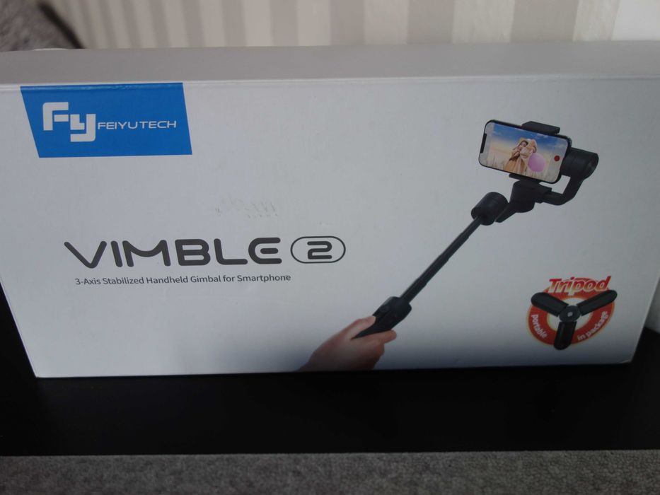 Ręczny gimbal firmy Feiyutech ,,Vimble2" , do smartfona, kamery