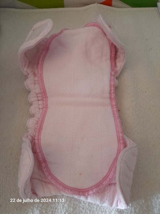 Fraldas reutilizáveis ajustadas recém nascido