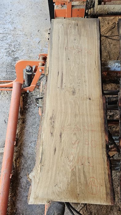 Deski brusy dąb loft żywica