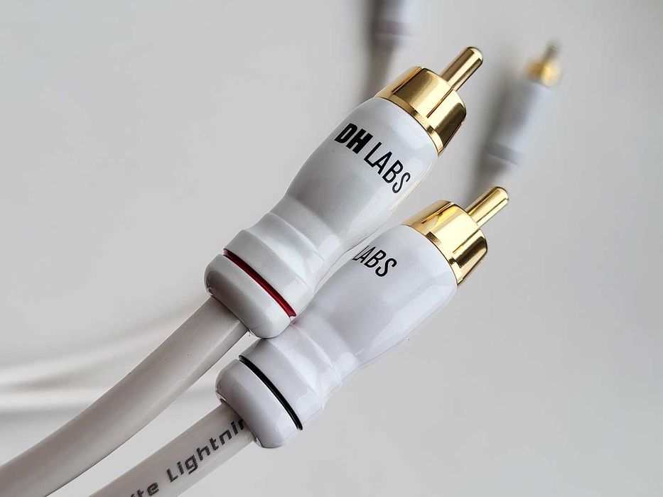 Міжблочний кабель DH Labs White Lightning 2x0,5м RCA