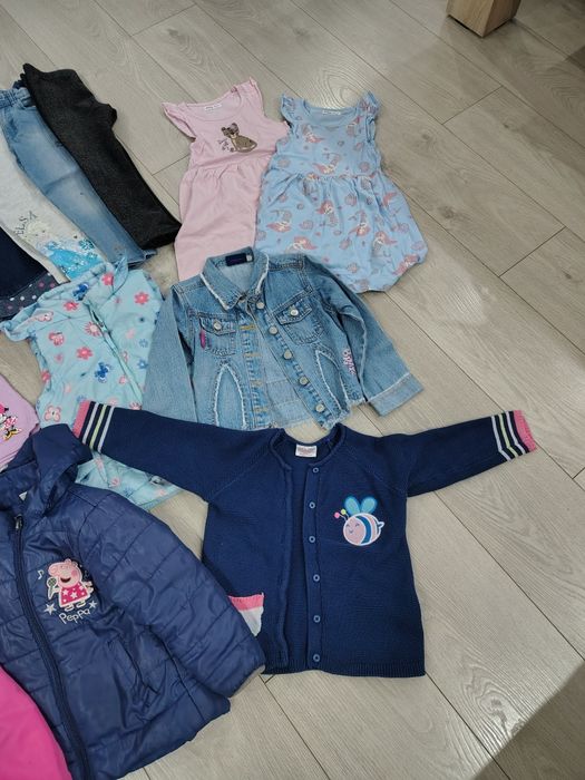 Paka ubranek 92-98 dziewczynka