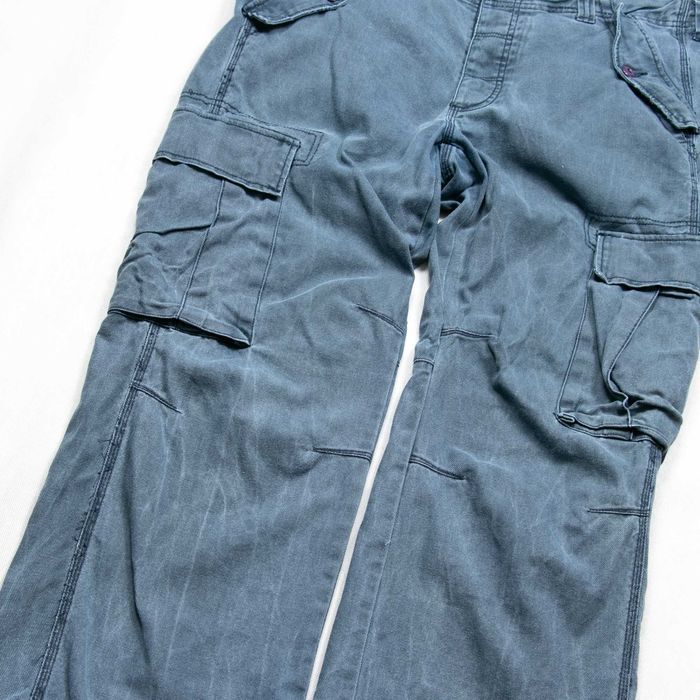 Y2k Oneill mega szerokie baggy cargo spodnie grube XL