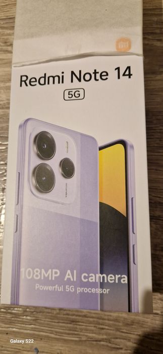 Redmi Note 14 5G Midnight Black 8GB RAM 256 GB ROM