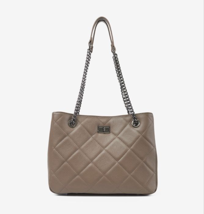 Virginia conti сумка шкіряна чорна Італійська сумка жіноча