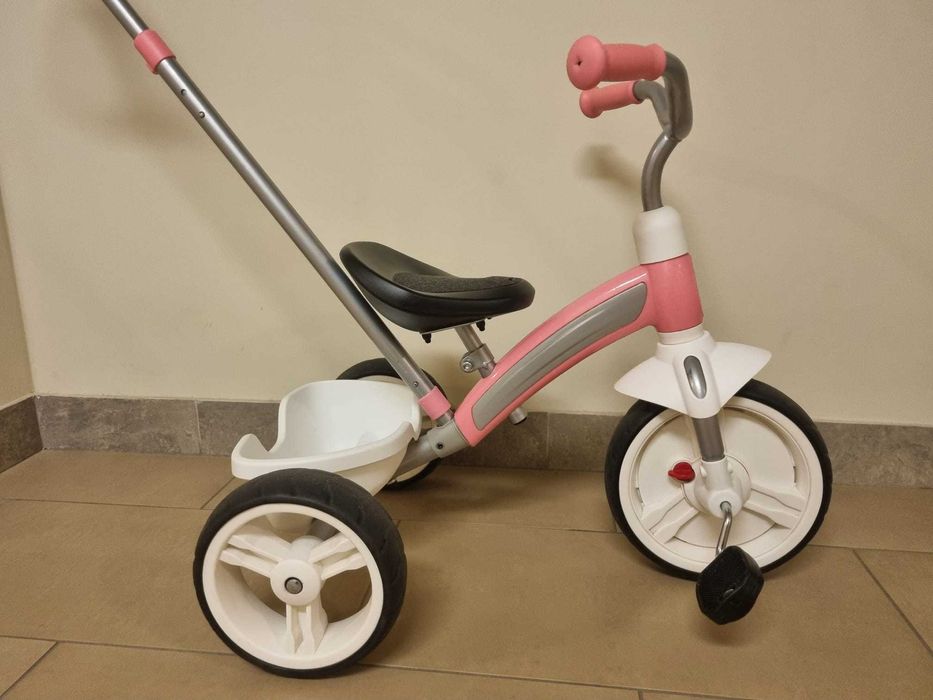 Rowerek trójkołowy Qplay Elite Plus różowy