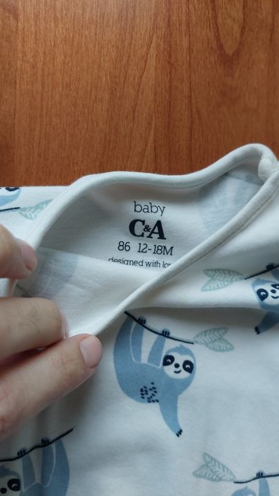 3 bodys manga curta tamanho - 86cms (18meses)