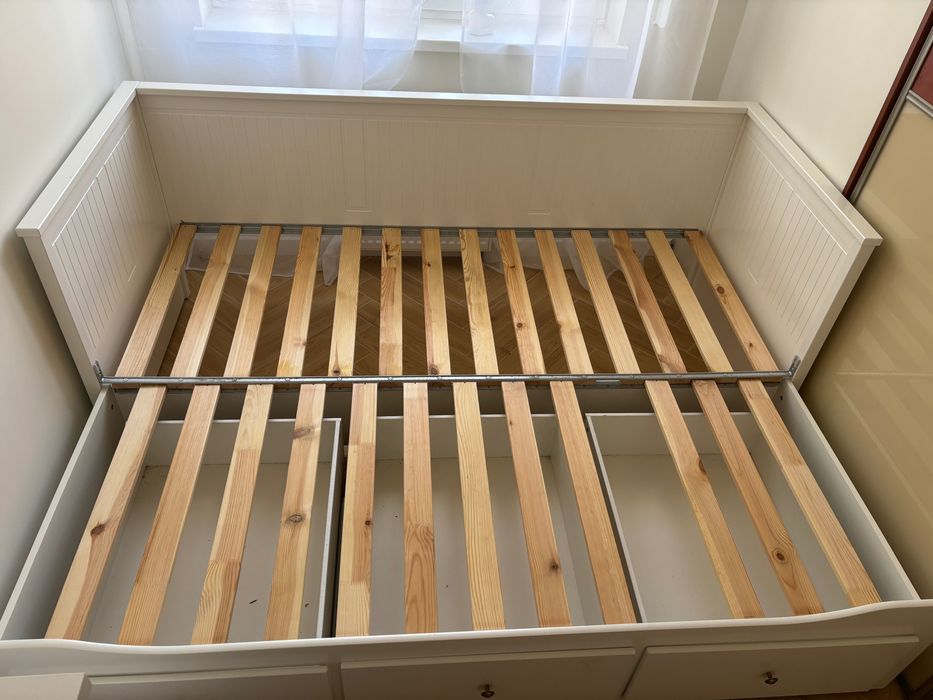 Łóżko Hemnes rozkładane